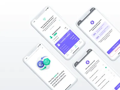 SwissBorg Mobile App Community Premium account android android app app app design bitcoin blockchain coin crypto dark ios ios app iphone mobile mobile app mobile app screens staking swissborg upgrade wallet