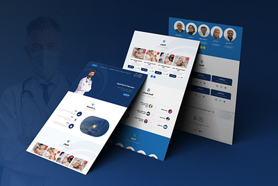 Alhyat Medical Care Website branding care design graphic design landing medical minimal page saudi ui uidesign uiux user interface design تصميم مواقع واجهة المستخدم