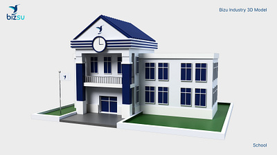 Industry Specific 3D Models 3d branding design illustration logo