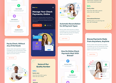 Banking Mobile Responsive Design apps banking clean finance financial fintech graphic design homepage landing page design landing page responsive minimal mobile mobile version responsive responsive ui ui uiux website website design