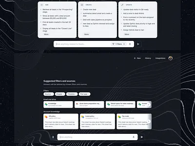 Smart Prompts – Context Aware & Intelligent agentic ai app chatbot ui chatgpt clean conversational ai minimal product design ui ui design ux design