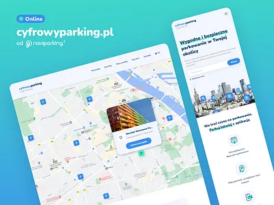 Digital Parking booking portal booking digital parking portal reservation ui ux web webdesign