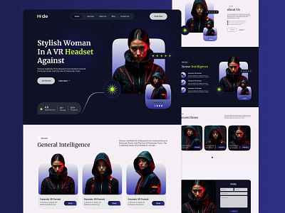 Hide Branding Intelligence Website