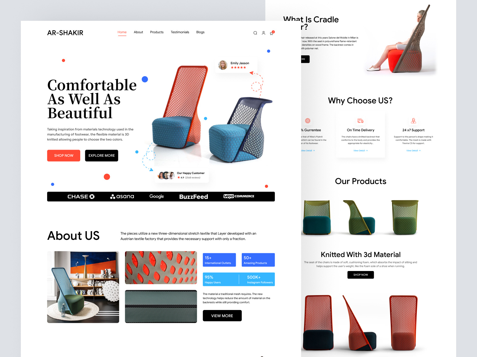 Landing Page Design by Mike Taylor for Shopified on Dribbble