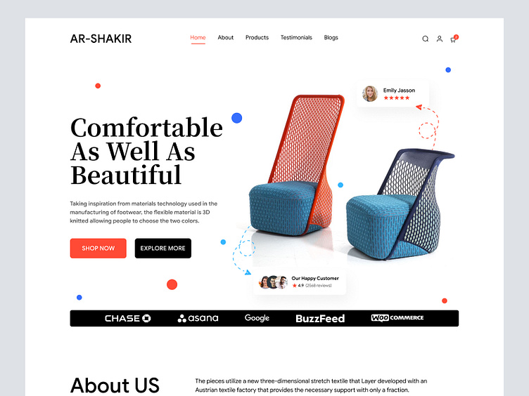 Landing Page Design by Mike Taylor for Shopified on Dribbble