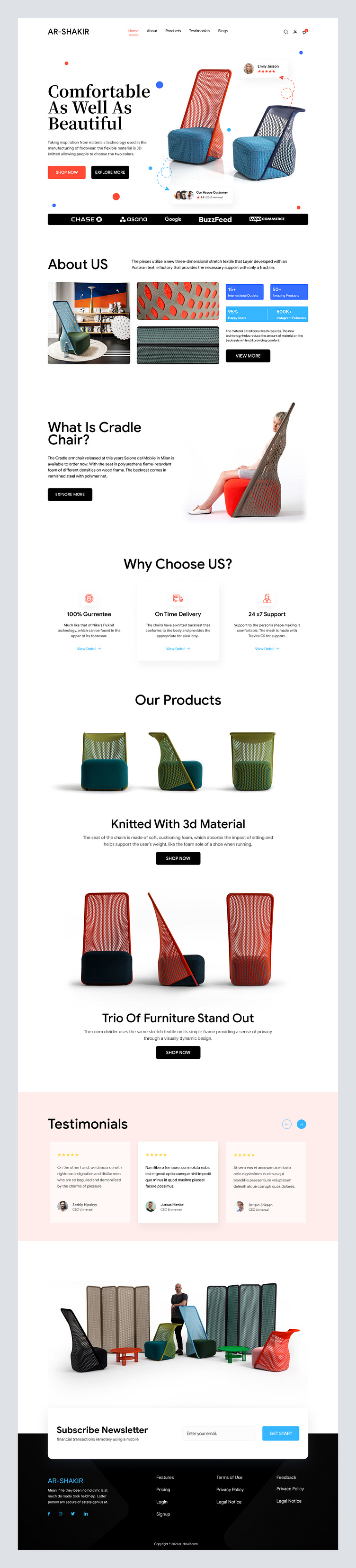 Landing Page Design by Mike Taylor for Shopified on Dribbble