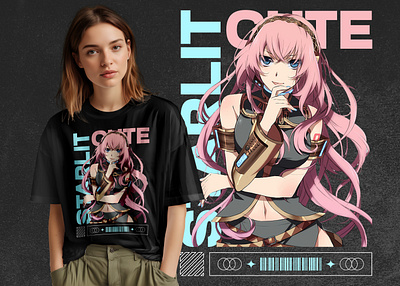 Anime Girl T-Shirt Design anime anime design anime fashion anime t shirt anime t shirt design anime tshirt anime tshirt design animetshirt animetshirtdesign apparel branding clothing design graphic design shirt streetwear t shirt t shirt design tshirt tshirtdesign