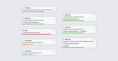 Notifications for web application animation design system error guidelines mobile app modern motion design notifications product design styleguide success tosts ui user experience user interface ux web app