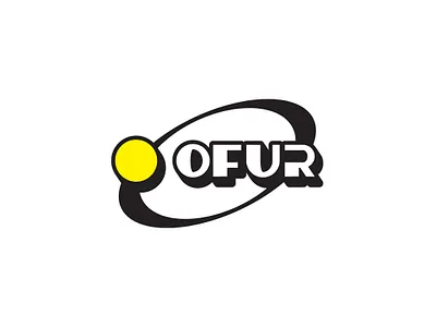 OFUR RETRO 3d bevel branding clean clothing design identity illustration lettering logo minimal ofur retro shirt streetwear sun type typography