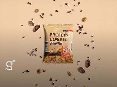 Product Design: ALDI SPORTS protein cookies branding design graphic design productdesign