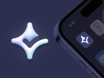 Star + Check Mark Icon Concept 3d ai app blockchain branding check mark gradient icon identity lepisov lettering logo manager neuronet productivity saas task tech to do