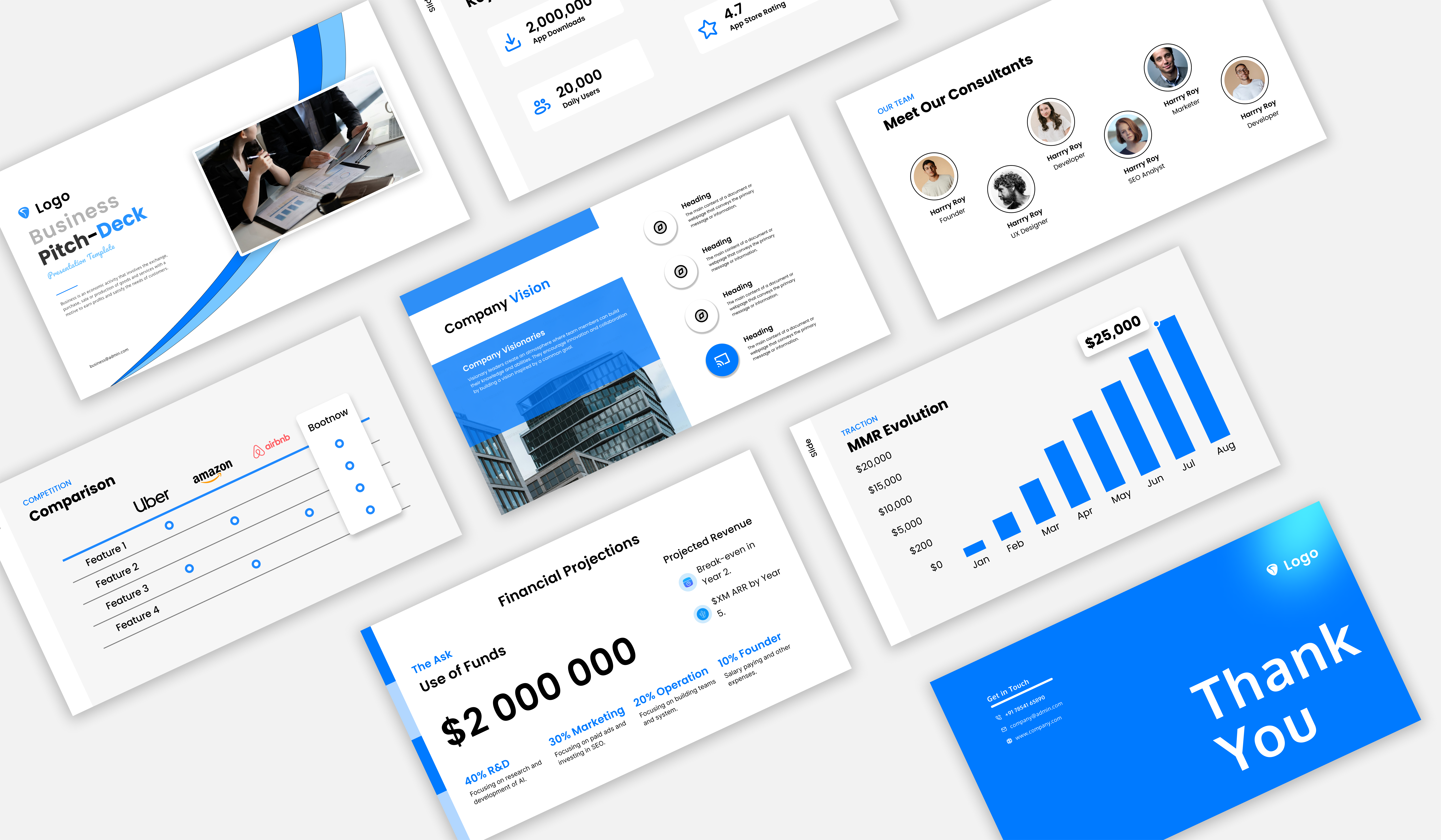 Example of Startup - Pitch Deck Presentation