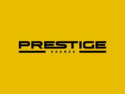 Yellow And Black Logo Design For A Construction Crane Company truck signage