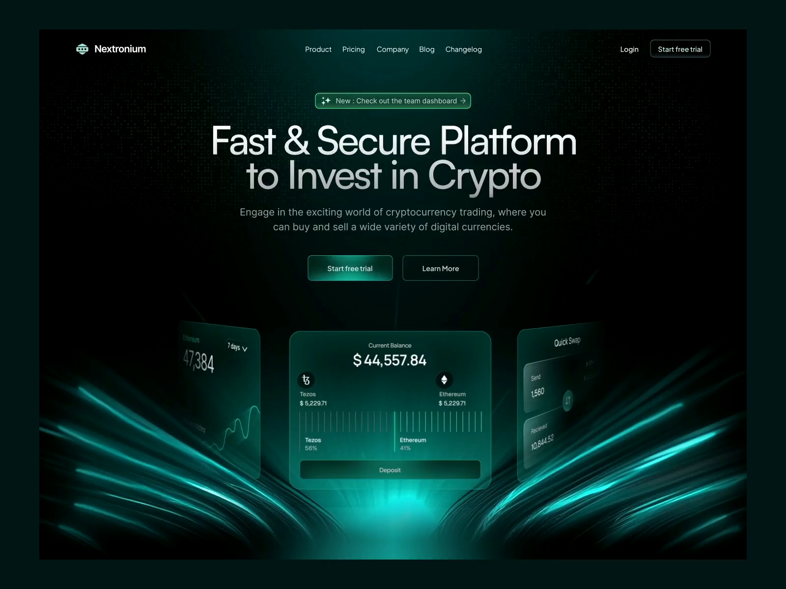 Example of Landing Page Design On Figma