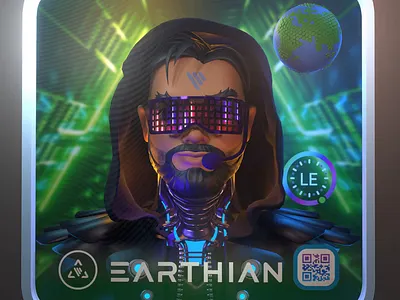 Digital NFT Passports: Prototype 'dima_oracle' rarest traits avatardesign blockchainart cryptoart metaverse nftcollection nftcommunity web3
