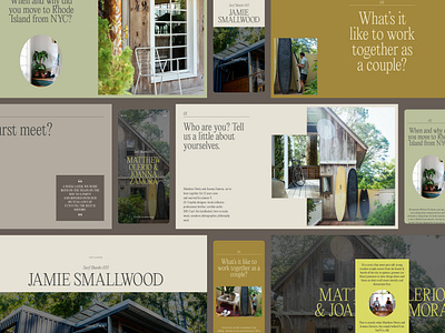 Surf Shacks editorial layout proposal animation house interaction design minimal storytelling surf ui ux visual design web animation web design website