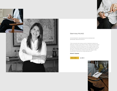 Personal Psychologist Website Project psychologist ui userexperience ux webdesign website