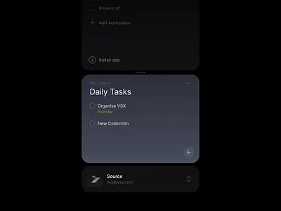 Modular Sidebar nav rail ui