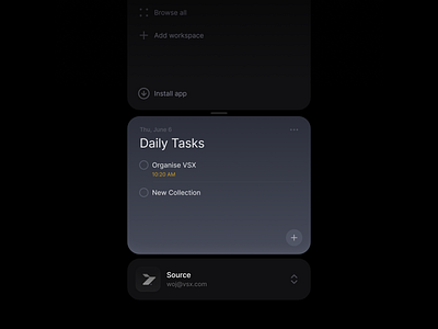 Modular Sidebar nav rail ui