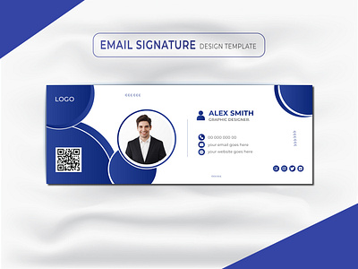 Professional Email Signature Template Design personal promotion