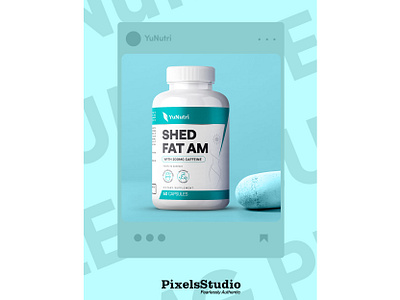 SHED FAT AM – Bold & Energetic Design | By PixelsStudio