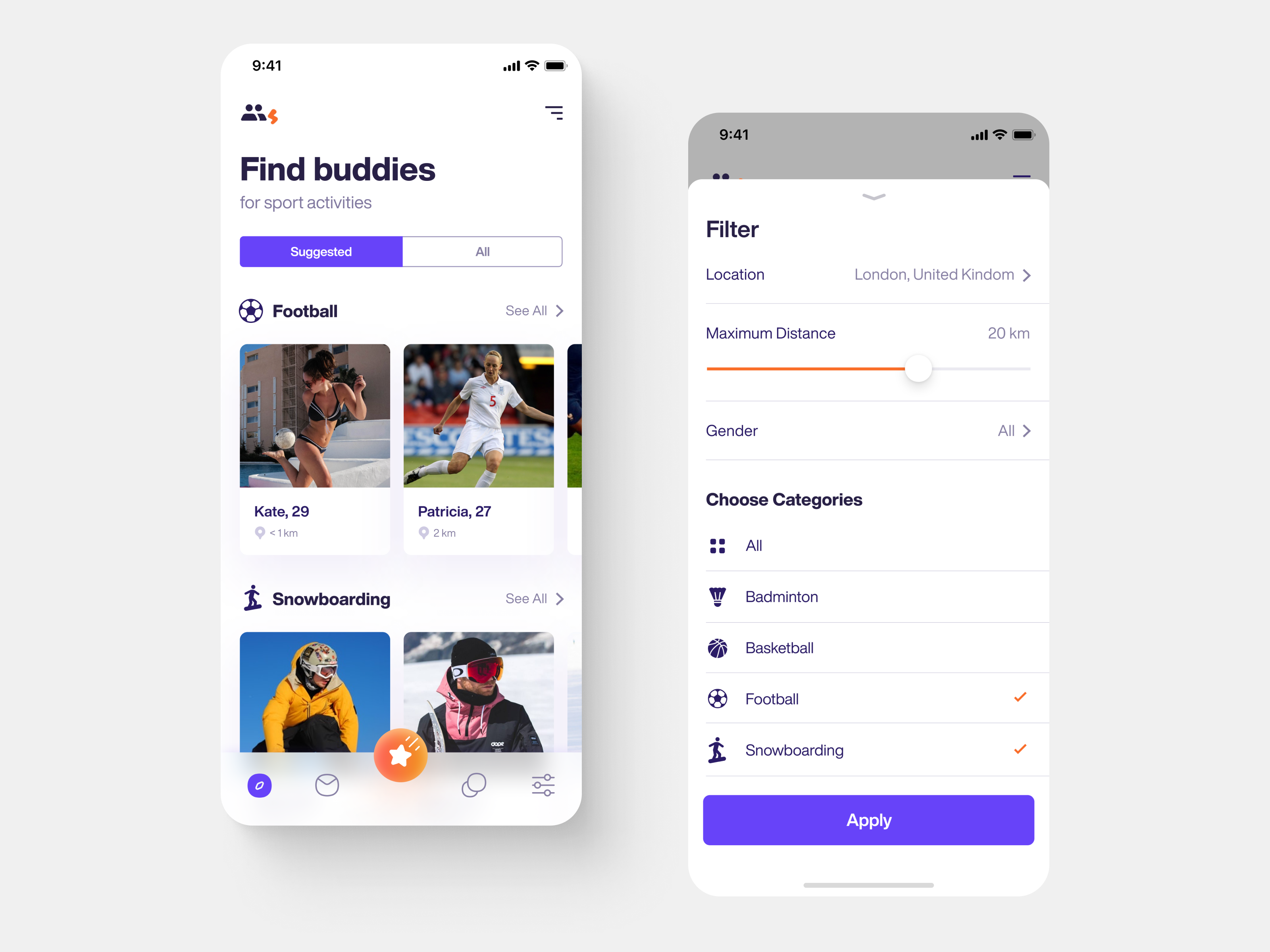 Example of App, Product Design