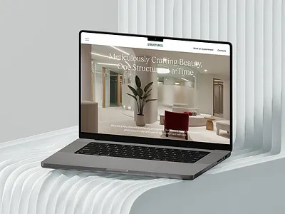 Elegant Furniture Website Design Inspiration 3d animation branding graphic design logo motion graphics ui