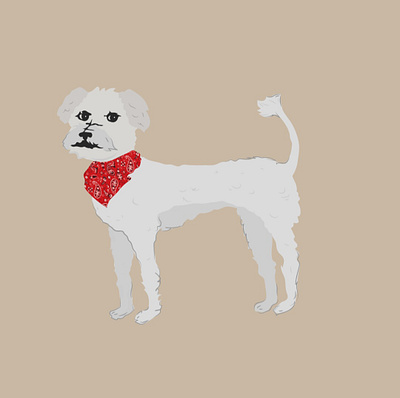 Toy cute dog graphic design illustration