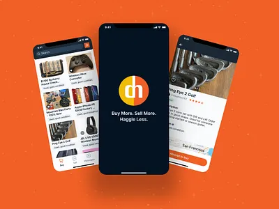 DontHaggle app app design design mobile app ui ux uxdesign