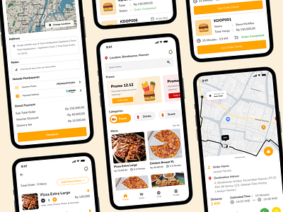 Food & Delivery App : DPizza Point of Sales UI/UX Mobile App cashier delivery delivery app figma food food delivery food delivery app mobile app point of sales restaurant retail ui design ui designer uiux uiux design uiux designer ux design ux designer