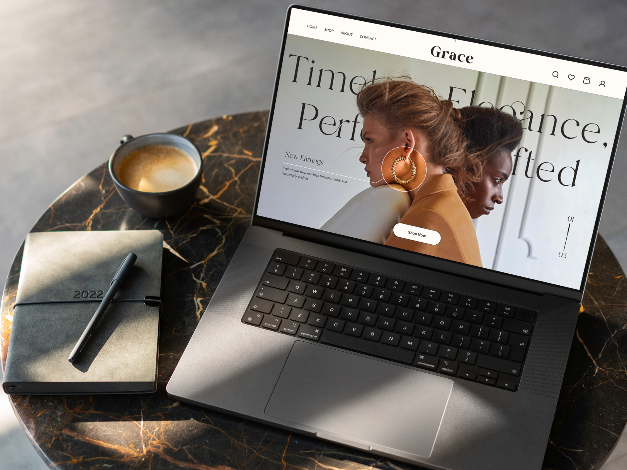 Example of Custom Website UI/UX Design Service