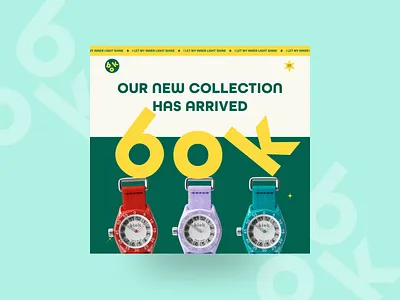 Watch Store Homepage Redesign colorful e commerce ecommerce interactive website landing page landing page design uiux watch web web design website