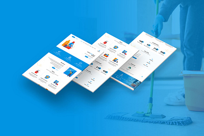 Alryan For Cleaning Services cleaning design graphic design illustration isolation minimal ryadh saudi ui uidesign uiux user interface design العزل النظافة تصميم مواقع واجهة المستخدم