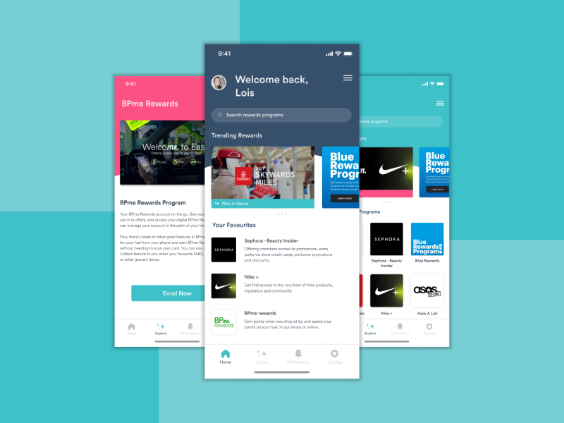 Example of UX/UI & Product Design β Mobile