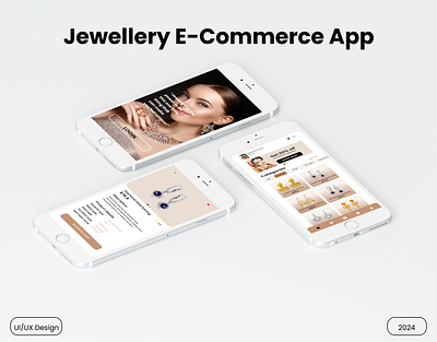 Jewellery App UI Design adobexd attractivedesign ecommerceapp figma jewelleryapp uiux