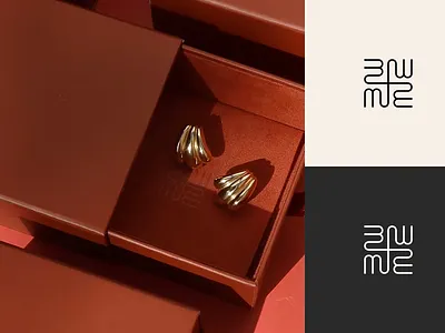 Mod + Jo Logo Concept brand identity branding lettermark logo logomark mockup