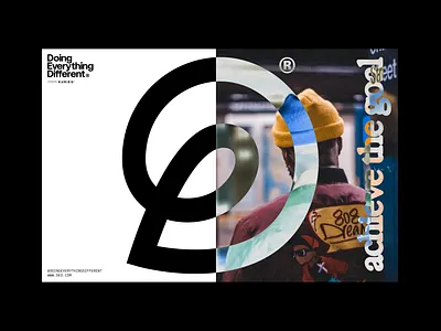 DED Design Explorations branding logo designer logomark monogram podcast typography