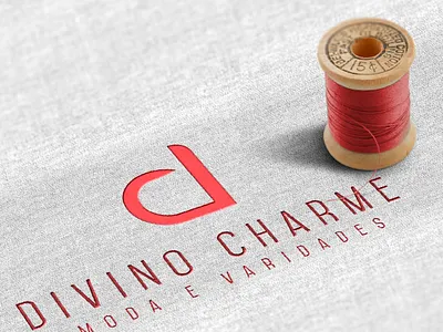 Divino charme - logo design draw illustration illustrator