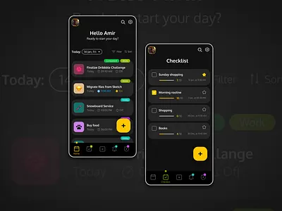 EPTI Design Challenge - ToDo App checklist mobile app to do app todo app ui uiux ux