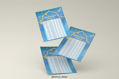 🌙 Ramadan Mubarak Special Calendar! 🌙 adobe illustrator adobe photoshop advertising branding calendar design design graphic design graphic designer illustration lamia akter ramadan ramadan calendar ramadan mubarak ramadan kareem ui