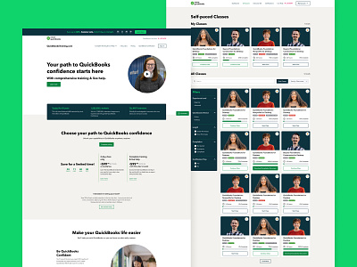 QuickBooks Training web design lms lms design uiux web design wordpress