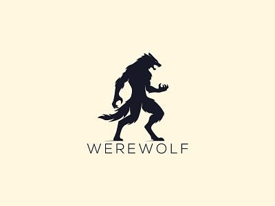 Werewolf Logo angry wolf logo animal logo animal wolf animals logo lion logo panther logo tiger logo werewolf werewolf logo werewolf logo design wolf wolf logo wolves wolves logo