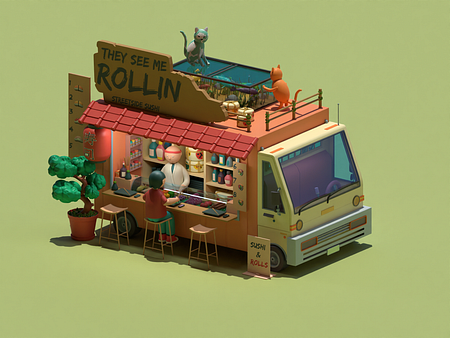 Browse thousands of Food Truck images for design inspiration | Dribbble