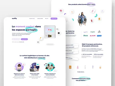 Startup website landing page branding design homepage illustration landing landing page logo modern product product design saas startup tech ui ui design ux vector web design webdesign website
