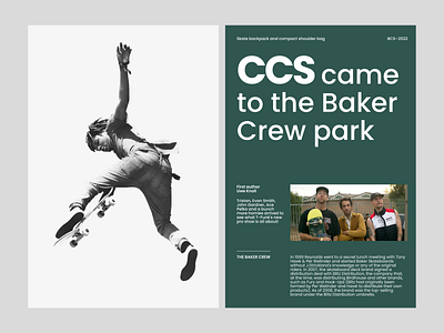 "Baker Crew" Magazine baker banner booklet cover flyer graphic design magazin magazine cover poster print skate skate magazine skate magazine cover skateboard skateboarding