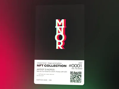 NFT / Glitch logo animation brander branding design glitch heart illustration like logo motion motion graphics nft ui ukraine vector