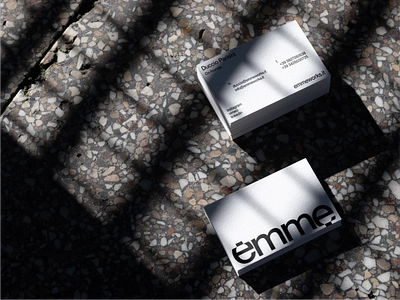 Emme Business Cards behance brand design brand identity brandidentity branding branding design business card business cards businesscard businesscards graphicdesign identity logotipo logotype print stationery