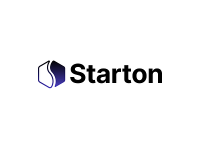 Starton logo redesign branding design graphic design logo logo design modern modern logo rebrand rebranding redesign refresh startup vector