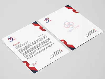 Letter Head Design brand identity branding graphic design letter head design