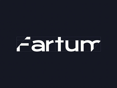Fartum - Logo&Branding💻 3d animation brand branding company design graphic design logo motion graphics presintation sale ui ukraine uxui vector webdesign website